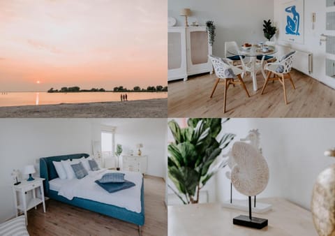Dining area, Beach, Bedroom