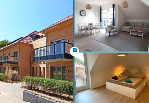 Wohnen am Südstrand - Ferienwohnung 2 4 Apartment in Nordfriesland