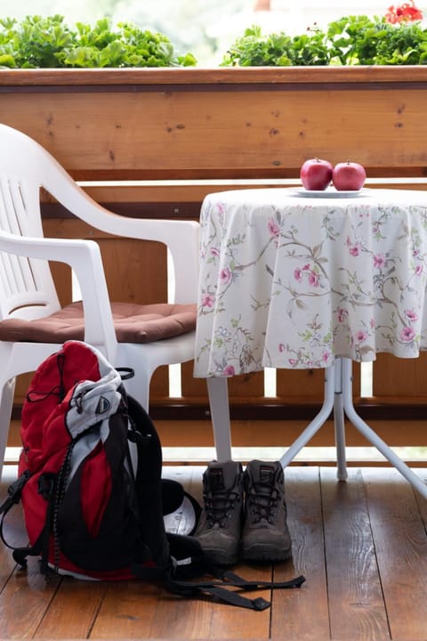 Balcony/Terrace, Living room, Mountain view