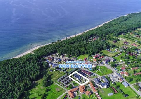 Property building, Neighbourhood, Natural landscape, Bird's eye view, Beach