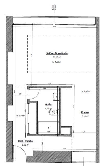 Estudio en Plaza Vara del Rey Apartment in Centro