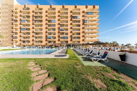 Property building, Living room, Swimming pool