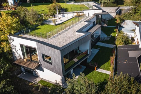 Property building, Bird's eye view, Garden view