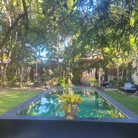 Day, Natural landscape, Garden, Garden view, Pool view, Swimming pool