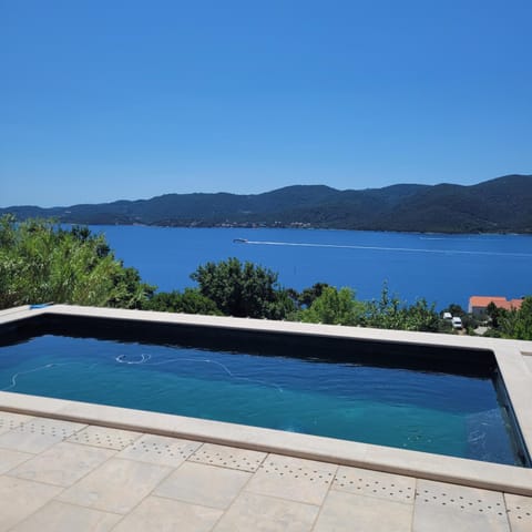 Green Marble Pool Cottage 3 BR in 2 adjoining stone buildings on a 2 acre private land Villa in Dubrovnik-Neretva County