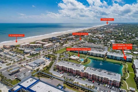 Seaside Escape - Spacious 3 Bedroom Ground Floor Condo - Steps to Atlantic Ocean House in Saint Augustine Beach