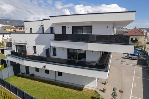 Property building, Day, View (from property/room), Balcony/Terrace, Parking
