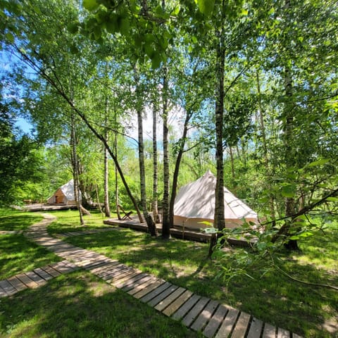 Property building, Summer, Bedroom, On site