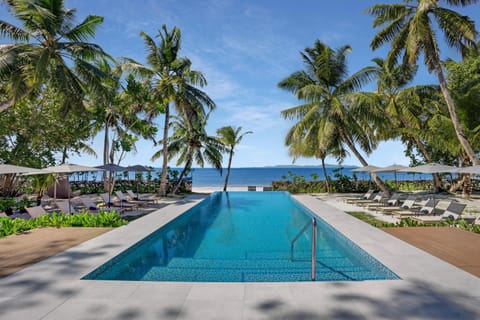 Beach, Pool view, Sea view, Swimming pool, sunbed