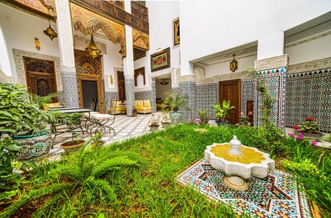Property building, Patio