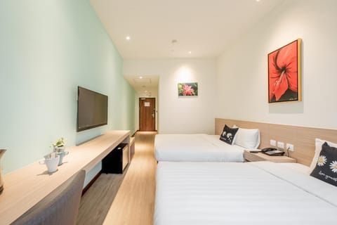 Bed, TV and multimedia, Photo of the whole room, Bedroom