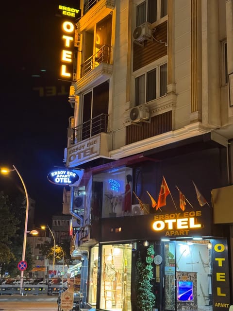 Property building, Night, City view