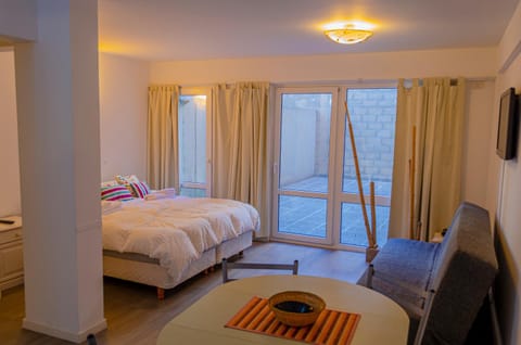 Bed, Living room, Bedroom