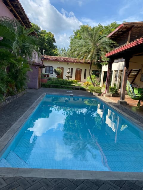Property building, Pool view