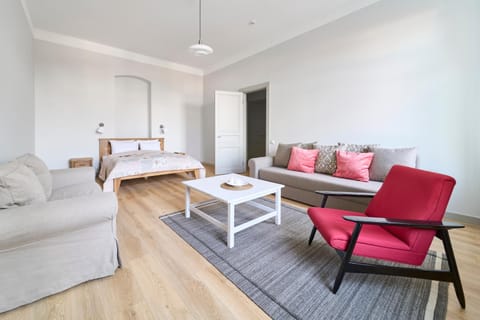 Living room, Bedroom