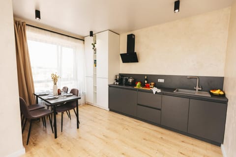 Kitchen or kitchenette, Living room, Dining area, kitchen, kitchen