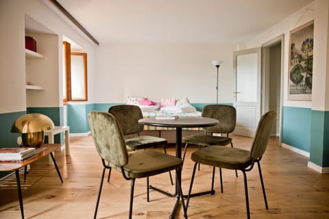 Living room, Dining area, Bedroom