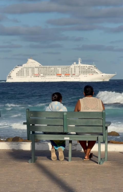 People, Natural landscape, Beach, Sea view