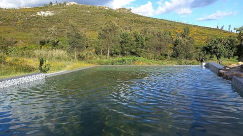 Natural landscape, Mountain view, Swimming pool