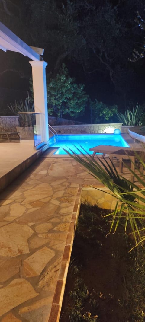 Night, Swimming pool