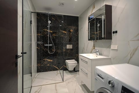 Shower, Toilet, Bathroom, washing machine