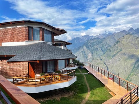 Property building, Natural landscape, Mountain view