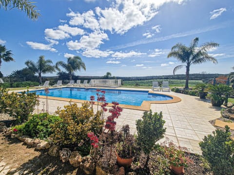 Day, Natural landscape, Garden, Garden view, Pool view, Swimming pool