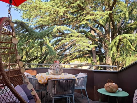 Mansarde Zeder in Privatvilla im Zentrum Merans Apartment in Merano