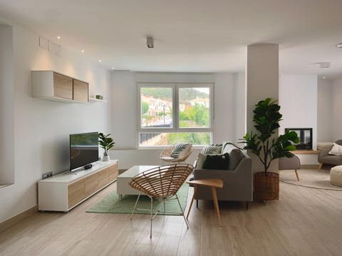 Living room, flat iron