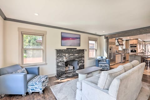 Luxe Home with Backyard Oasis about 1 Mi to Midtown House in Reno