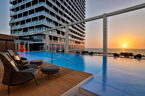 Natural landscape, Pool view, Sea view, Swimming pool, Sunrise, Sunset