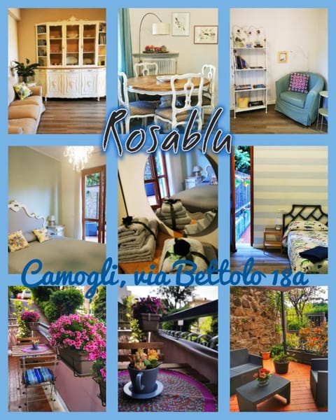 Rosablu vacanza tra mare e Parco di Portofino Apartment in Camogli