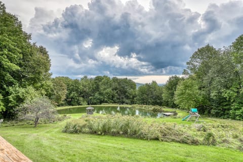 Log Cabin with a View Cabin in Andover