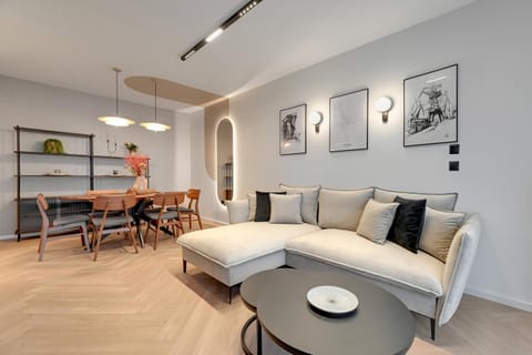 Living room, Seating area, Dining area