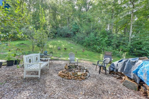 Georgia Home with 2 Fire Pits and Creek Access! Apartment in Union County