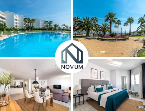 Property building, Bed, TV and multimedia, Living room, Dining area, Beach, Bedroom, Swimming pool