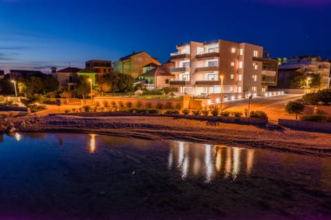 Property building, Night, Neighbourhood