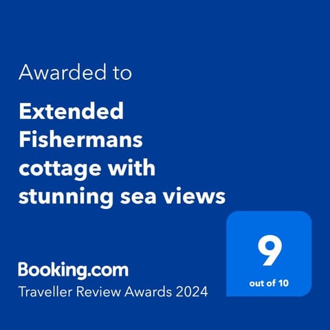 Extended Fishermans cottage with stunning sea views House in The Mumbles