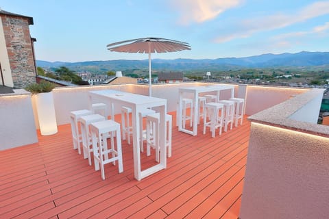 Natural landscape, Balcony/Terrace, Mountain view, sunbed