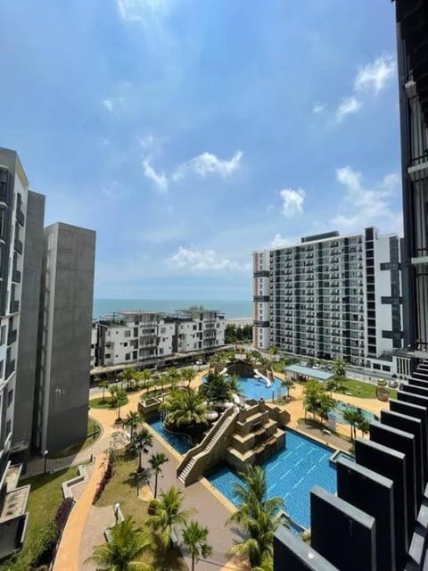 Property building, Pool view, Swimming pool