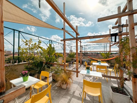 Patio, Spring, Day, Garden, View (from property/room), Balcony/Terrace, Seating area