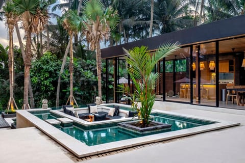 Property building, Day, Natural landscape, View (from property/room), Seating area, Garden view, Pool view, Swimming pool, sunbed