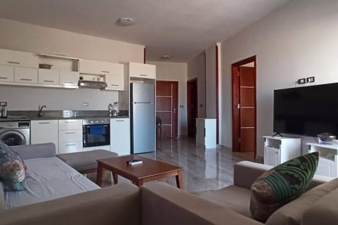 Communal lounge/ TV room, TV and multimedia, Kitchen or kitchenette, Living room, Seating area, Dining area, Evening entertainment, minibar, washing machine