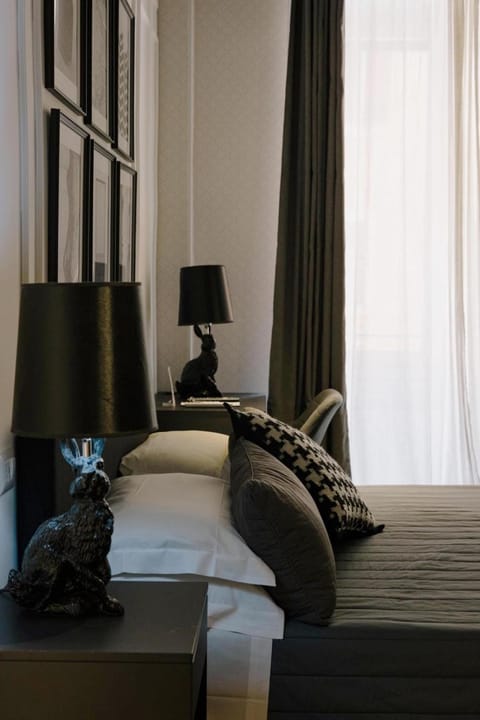 Bed, Decorative detail, Bedroom