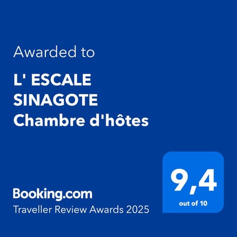 L' ESCALE SINAGOTE Chambre d'hôtes Bed and Breakfast in Séné