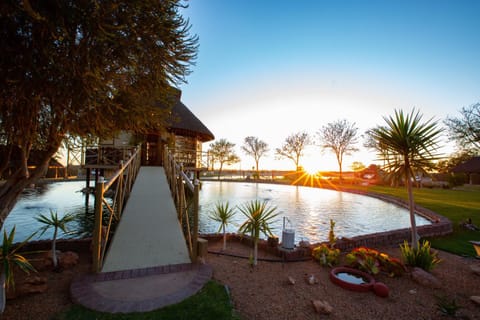 Garden, Massage, Sunrise
