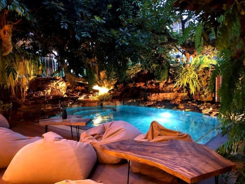 Pool view, Swimming pool