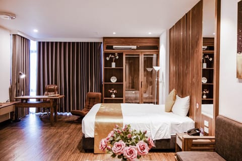 Bed, Photo of the whole room, Bedroom, hair dresser, wardrobe