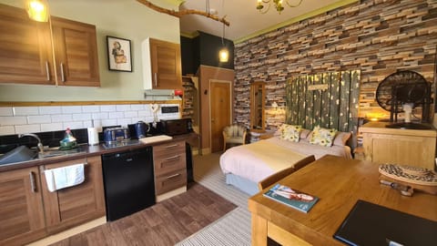 Kitchen or kitchenette, Bedroom