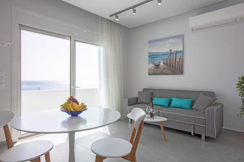 Living room, Seating area, Sea view